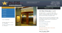 Desktop Screenshot of allstarelevatorllc.com